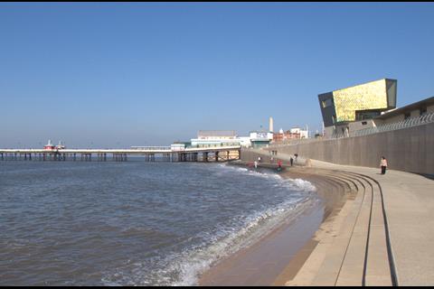 DRMM wedding chapel on Blackpool’s seafront.